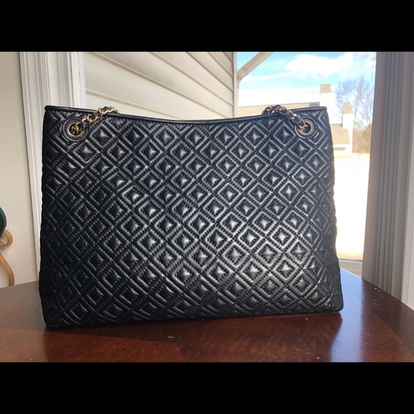 S⭕️LD‼️Tory Burch Marion Quilted Leather Tote - Picture 3 of 8